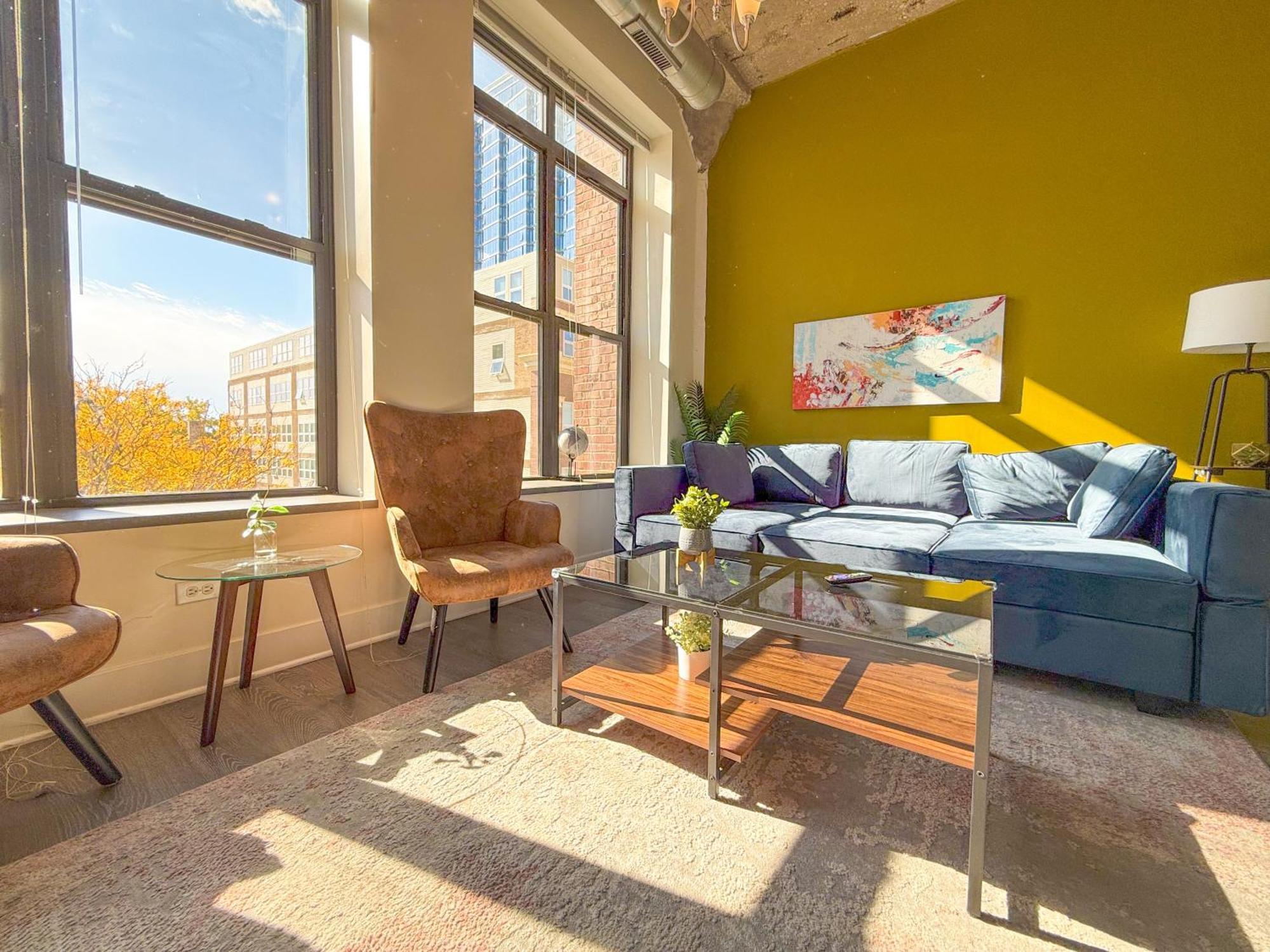 Mccormick Place 2Br Stylish Suite With Optional Parking And Gym For Up To 8 Guests Near Soldier Field And Grant Park Chicago Eksteriør bilde