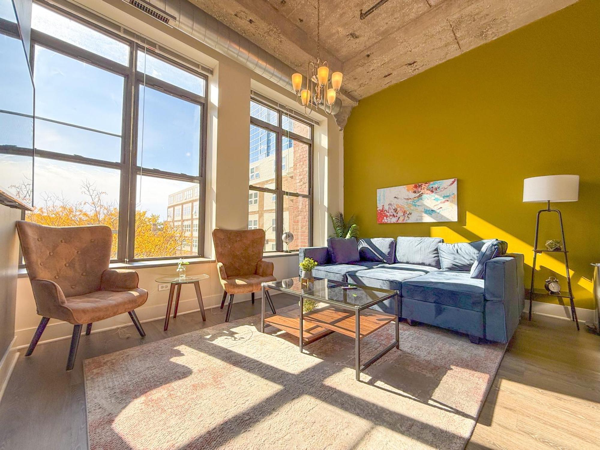 Mccormick Place 2Br Stylish Suite With Optional Parking And Gym For Up To 8 Guests Near Soldier Field And Grant Park Chicago Eksteriør bilde